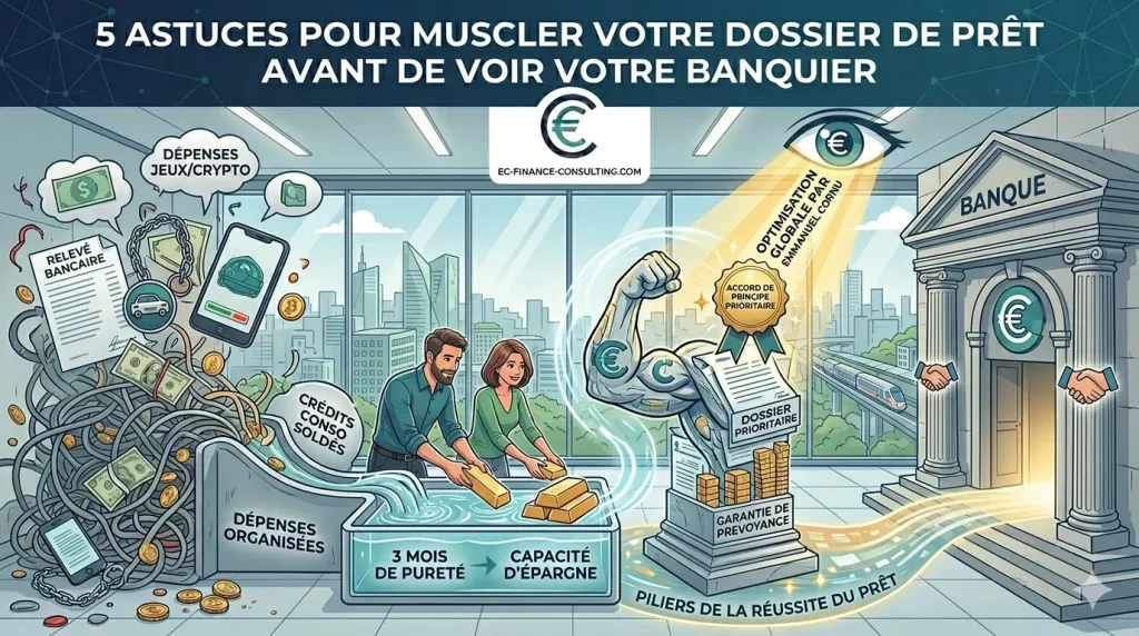 5 astuces pour muscler votre dossier de prêt avant de voir votre banquier