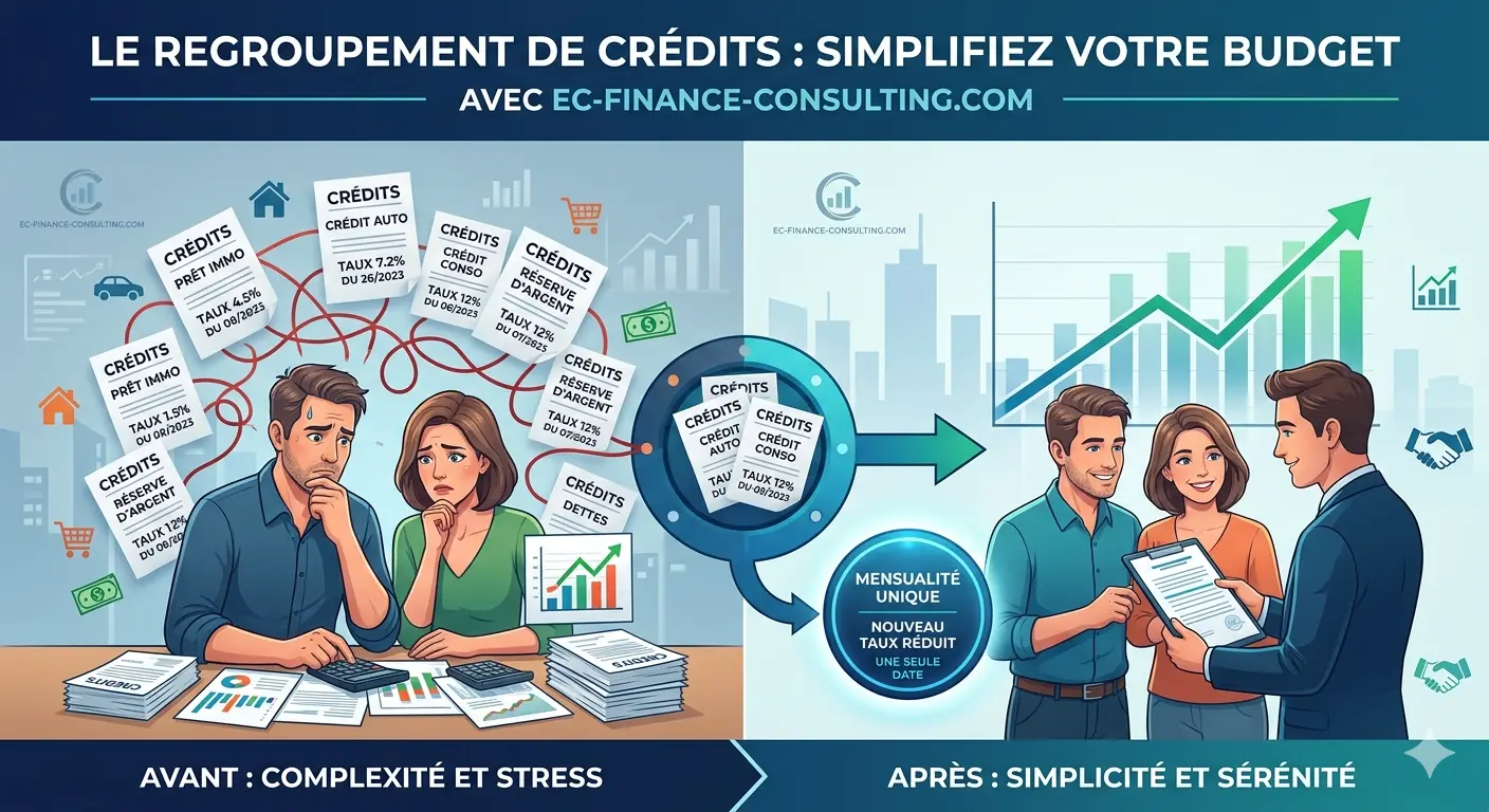 Article regroupement de crédit - EC Finance Consulting