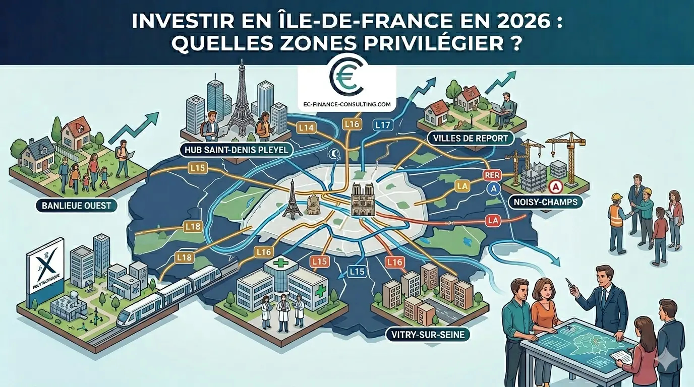 Investir en Île-de-France en 2026 Quelles zones privilégier
